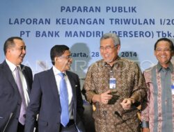 Menteri Keuangan Purbaya Tinjau Bank Mandiri