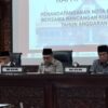 Pemko dan DPRD Bukitinggi Sepakati KUA PPAS APBD 2026