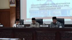 Pemko dan DPRD Bukitinggi Sepakati KUA PPAS APBD 2026