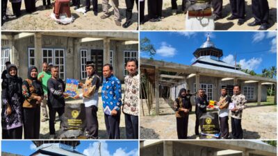 Bentuk Pengabdian dan Sinergi, Lapas Kelas II B Lubuk Basung Baksos Ke Rumah Ibadah