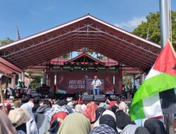 Wali Band Gelorakan Aksi Bukittinggi Bersuara Untuk Palestina