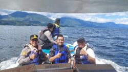 Kapolres Solok Kota Salurkan Bantuan Banjir ke Nagari Muaro Pingai dan Paninggahan lewat Jalur Danau