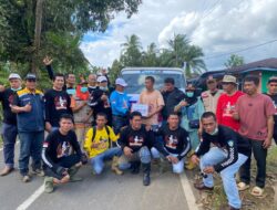 LA Community Agam Bergerak Salurkan Bantuan untuk Korban Bencana, Tiga Kecamatan Sudah di Sisir