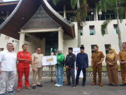 BazNas Bukittinggi Bantu Service dan Ganti Oli Gratis Untuk 200 Ojek Online