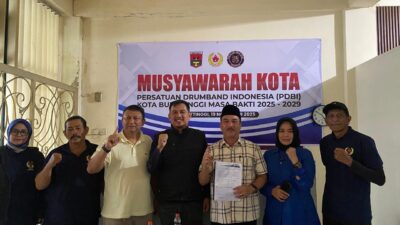 Tim Monev KONI Bukittinggi Apresiasi PDBI Dalam Pembinaan Marching Band