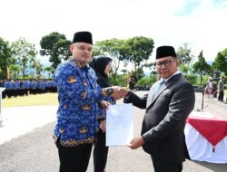 900 PPPK Paruh Waktu Bukittinggi Dilantik, Wako Ramlan Tekankan Integritas dan Pengabdian