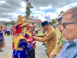 Peletakan Batu Pertama Pembangunan Kantor Gerai Koperasi Desa Merah Putih