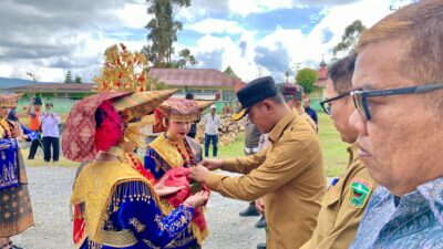 Peletakan Batu Pertama Pembangunan Kantor Gerai Koperasi Desa Merah Putih