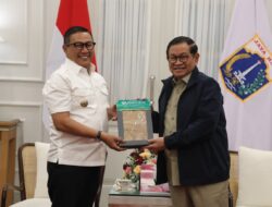 Wako Ramlan Temui Gubernur DKI Jakarta Bahas Daerah Khusus dan Hibah Sarpras Bagi Kota Bukittinggi