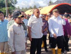 Rehabilitasi Sawah Pascabencana Hidrometeorologi di Kabupaten Solok Dimulai.