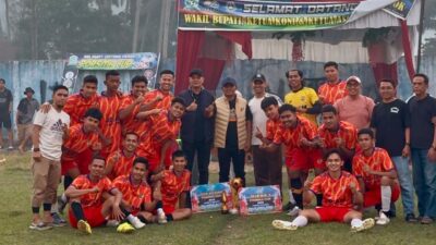 Bupati Solok Hadiri Penutupan PORSMA CUP II Nagari Sumani