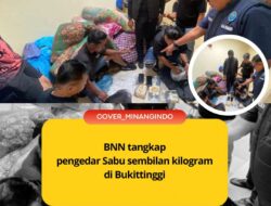 BNN tangkap pengedar Sabu sembilan kilogram di Bukittinggi