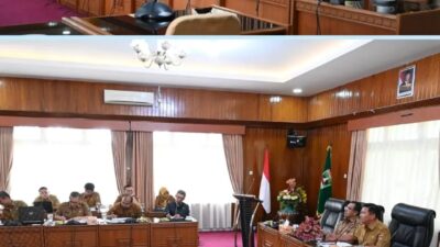 Rakor Penanganan Drainase Terkait Banjir di Kota Bukittinggi