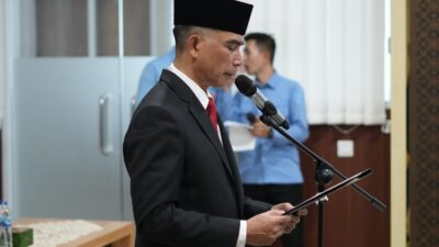 Sekda Medison Lantik Direksi Perumda Tirta Solok Nan Indah, Soroti Cakupan Air Bersih Masih 57 Persen