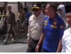 Wali Kota Tinjau Lokasi Kebakaran, Warga Jembatan Besi Tarok Harapkan Pemulihan Segera