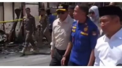 Wali Kota Tinjau Lokasi Kebakaran, Warga Jembatan Besi Tarok Harapkan Pemulihan Segera