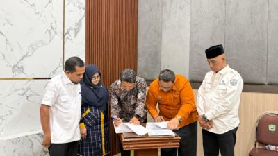 Penandatanganan Nota Kesepahaman BPS Kabupaten Solok dengan STAI Solok Nan Indah dan STIE El Hakim Solok