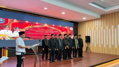 Pengukuhan Pengurus FK3S Kabupaten Solok Periode 2026–2031