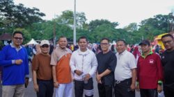 Pemerintah Kabupaten Solok Gelar Gerak Jalan Santai dan Senam Bersama di GOR Batubatupang Kotobaru