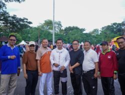 Pemerintah Kabupaten Solok Gelar Gerak Jalan Santai dan Senam Bersama di GOR Batubatupang Kotobaru