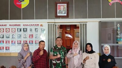 SMSI Bahas Penanggulangan Bencana dan Pembangunan Bersama Letkol Inf Slamet Dwi Santoso, S.I.P di Aula Makodim 0304/Agam