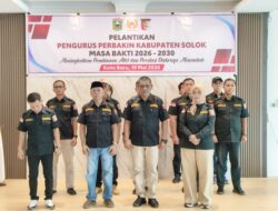 Pelantikan Pengurus Persatuan Menembak Indonesia (Perbakin) Kabupaten Solok masa bakti 2026–2030 