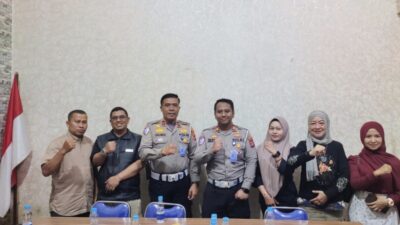 Kasatlantas Polresta Bukittinggi Perkuat Sinergi dengan SMSI untuk Hadapi Tantangan Informasi Digital
