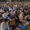 Idul Adha dan 100 Tahun Jam Gadang, Ribuan Warga Bukittinggi Padati Lapangan Wirabraja
