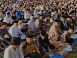 Idul Adha dan 100 Tahun Jam Gadang, Ribuan Warga Bukittinggi Padati Lapangan Wirabraja