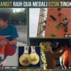 Rimba Langit, Atlet Panjat Tebing Dharmasraya Pembuat Kejutan di O2SN Tingkat SLTP