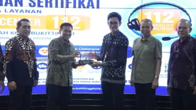 Pemko Bukittinggi Resmikan Implementasi Layanan Darurat 112