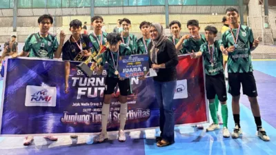 Adakan Panggung Perdana, Kolaborasi JMG dan RMI Sukses Hidupkan Gairah Futsal di Kota Padang