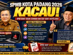 SPMB Kota Padang 2026 Kacau, DPRD Sebut Disdik Ceroboh dan Siap Audit Menyeluruh