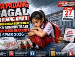 Kota Padang Gagal Jadi Ruang Aman Bagi Anak Korban Perceraian, Ketika Administrasi Ancam Masa Depannya di SPMB 2026