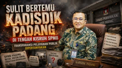 Sulit Bertemu Kadisdik Padang di Tengah Kisruh SPMB, Transparansi Pelayanan Publik Dipertanyakan