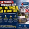 Lulus Jalur Domisili Saat SPMB Kota Padang 2026, Ternyata Tak Tinggal di Alamat Terdaftar ? 