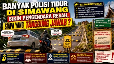 Banyak Polisi Tidur di Simawang Buat Pengendara Resah, Siapa yang Tanggung Jawab ? 