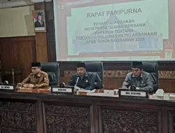 DPRD dan Pemko Bukittinggi Sepakati Ranperda Pertanggungjawaban APBD 2025, WTP ke-13 Jadi Modal Perkuat Tata Kelola Keuangan