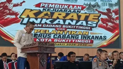 650 Karateka ikuti Kejuaraan Jam Gadang Inkanas Bukittinggi Se-Sumatra