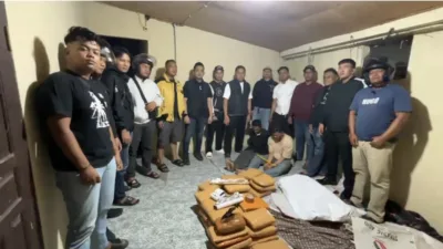 Polisi Gagalkan Pengiriman Ganja ke Bandung, Dua Tersangka Diciduk dengan 41 Paket Barang Bukti