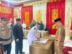 Pemerintah kabupaten Solok Gelar Sertijab Camat Danau Kembar sekaligus melantik Ketua TP-PKK Kecamatan Danau Kembar