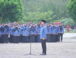 APEL GABUNGAN PEMKAB SOLOK, BUPATI JON FIRMAN PANDU TEKANKAN ASN TINGKATKAN KINERJA DAN PELAYANAN MASYARAKAT