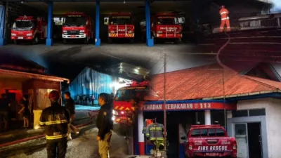 Satu Korban Meninggal dalam Kebakaran Rumah di Pasar Usang, Damkar Padang Panjang Kerahkan Lima Armada