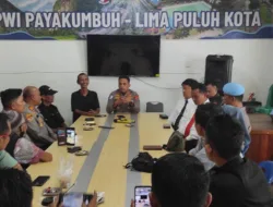 Kapolres Payakumbuh Irwan Andeta Bersilaturahmi ke PWI, Komitmen Jaga Sinergi dengan Insan Pers