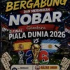 Kodim 0304/Agam Ajak Warga Nobar Final Piala Dunia Spanyol vs Argentina, Siapkan Hiburan dan Hadiah