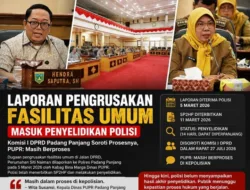 Lima Bulan Mengendap, Dugaan Pengrusakan Fasum di Padang Panjang Kembali Disorot DPRD