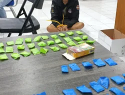 Residivis Tiga Kali Dipenjara Kembali Diciduk, Satresnarkoba Polresta Bukittinggi Sita 62 Paket Sabu