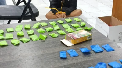 Residivis Tiga Kali Dipenjara Kembali Diciduk, Satresnarkoba Polresta Bukittinggi Sita 62 Paket Sabu