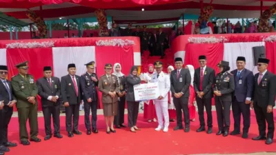 Bupati Solok Pimpin Upacara Peringatan HUT ke-81 Kemerdekaan RI di Kabupaten Solok