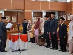 Penyegaran Birokrasi Bukittinggi Dimulai, Delapan Pejabat Resmi Dilantik untuk Perkuat Pelayanan Publik